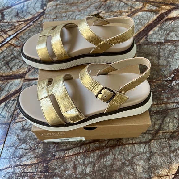 VIONIC Solana Platform Sandals size 9 - Picture 5 of 7
